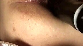 asian soloboy uses machine for wet big ass anal toy play!