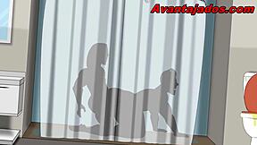 Zavodljivi brazilski hentai strip sa analnom akcijom u kolibi u džungli