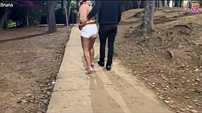 Big black monster cock dominates through glory hole as prostitute takes rough pounding