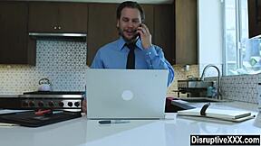 i suck and fuck older professor with deepthroat bareback to avoid expulsion