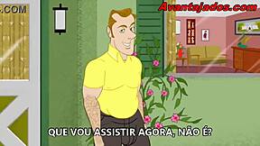 no desenho animado brasileiro, o professor puto se envolve em aventuras hentai gay safadas