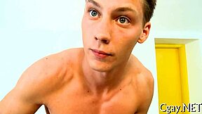 Nasty sensual gay sex with bareback big cock sucking and cum 😈