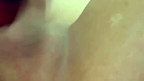 Came Hard With Dildo In Ass During Intense Handjob Toy Session!