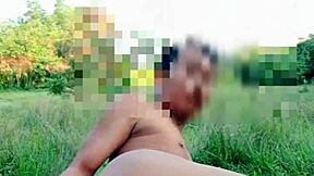 Myanmar gay cocklovermlm naked outdoor anal with asian ass fucking bottle forest twink
