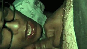 Sucking and Fucking in the Darkroom with Rough Blowjobs and Cum