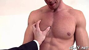 Black guy gives nasty sensual blowjob to huge monster cock in hardcore sucking.