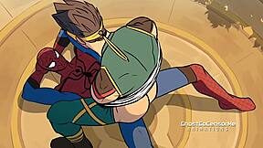 Hey, have you seen Spiderman in that amateur twink masturbation scene?