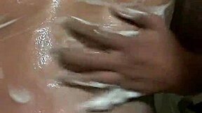 Water boy shows off sexy twink body with close up handjob in bathroom.