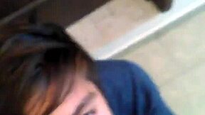 Hey, check out this emo twink learning deepthroat skills on webcam