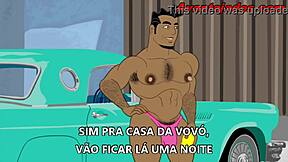 no desenho animado brasileiro, o professor puto se envolve em aventuras hentai gay safadas