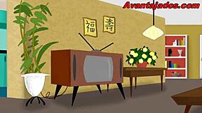 no desenho animado brasileiro, o professor puto se envolve em aventuras hentai gay safadas