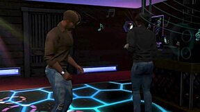 Amateur hunky sims 4 couple goes sweaty with night club blowjob bareback anal and cumshot action