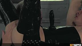 Dom daddy says time to rim and fuck those twink subs' asses