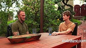 Twink Meets Prison Pal For Oral