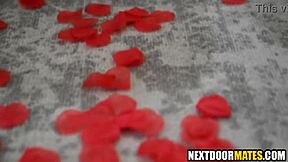 Straight guy fucking my gay roommate bareback anal on valentines day uh deepthroat hunks kissing