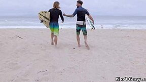 hot gay surfers pounding big cock anal fucking and rimjobs after san diego waves!