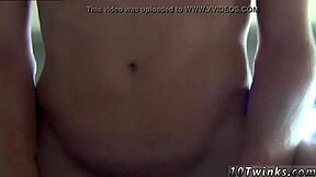 What if this alone teen twink shows his ass in provocative blonde bareback POV action?