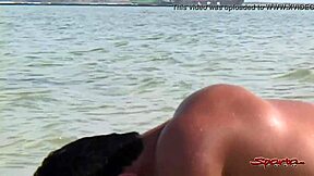 why does this thick rainbow boy crave sucking cock to drain blue balls on the beach?