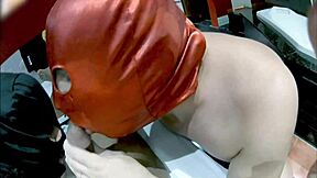 The husband dives into sucking cock and devouring cum during this real amateur bisexual threesome session