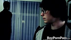 Vampire Hunk Sucks Twink Cock and Fucks Tight Ass