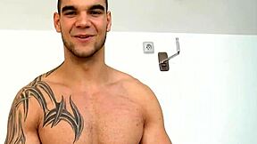 feeling so turned on giving oral service to this charming gay stud