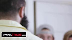 Twink Trade - Horny Stepdads Rocky Vallarta & Markus Kage Use Twink Stepsons As Sexual Inspiration!