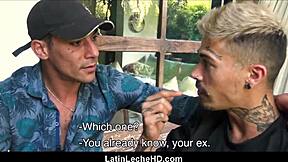 Latino Bad Boy Cheats On Boyfriend With Ex At Retreat