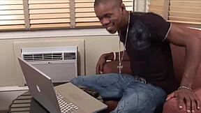 Amateur Bareback Anal Creampie with Massive Black Cock Pounding Barely Legal Twink