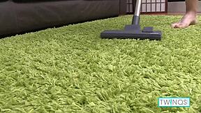 Cute Sexy Aaron Milks Himself with Big Cock Fingering and Gaping Solo