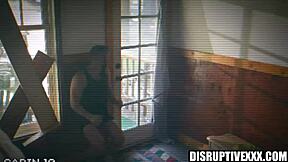 hunk bareback fucks twink deepthroat rimjob rough toy play in remote cabin