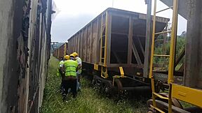 Brazilian Ebony Workers Bareback Fuck Passive Colleague Outdoors with Interracial Orgy Creampie