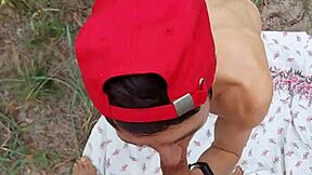 i felt so aroused as young twinks cruised the adult nude island and got mouth fucked