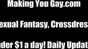 Bisexual Femdom Strapon Cock Humiliation Overload Awaits