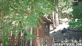 hunk bareback fucks twink deepthroat rimjob rough toy play in remote cabin