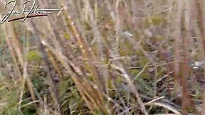 jon arteen wanks twink cock outdoors cum drips from fingers