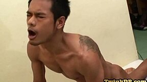 Athletic Asian Doctor Gets Blowjob Before Bareback Ass Fucking And Creampie With Skinny Twink Patient In Hospital