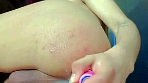 Hey, check out this amateur teen twink doing anal ass fucking with blowjob and masturbation