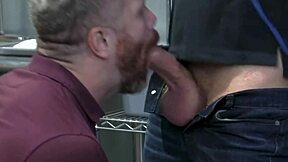 hey, just fuck me hard now in this double penetration compilation with hairy dad sucking big cock action