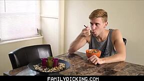 I Feel So Aroused As Twink Stepson Submits To Stepdad's Huge Monster Cock Bareback Fuck For Freedom With Friends