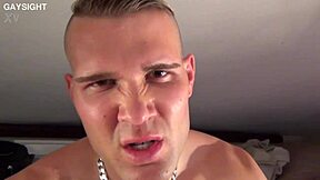 Jordan Fox, Mathieu Ferhati & Guillermo Cruz BDSM Outdoor Blowjobs