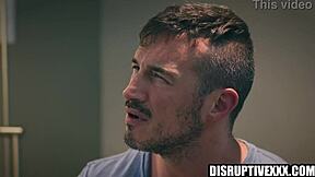 Gay Producer Bareback Fucks Twink Ass to Mouth with Deepthroat Face Pounding