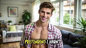 i sneaked in while my step-father was sleeping naked with his instrument exposed and uh did this true gay story thing