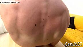 Hunks devour asses bareback with huge cocks and rimjobs