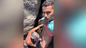 Gifted guy thrusts harder without condom into white twink's tight ass. So intense! 🔥🍑