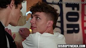 frat house threesome bareback anal ass fucking big cocks rimjobs