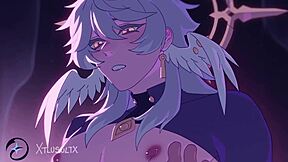 genshin boys get playful in steamy cartoon fun