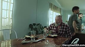 Step-Son Barebacks Muscular Widowed Stepfather Hard