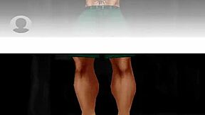 big ass sits on young guy's monster cock