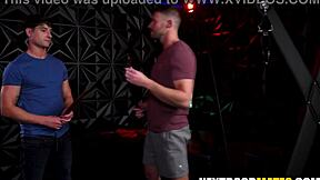 in the dungeon i'm takin' hardcore bareback from muscled hunk jock