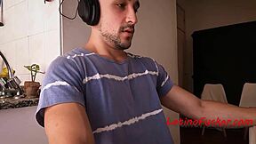 latino twink bareback anal fucking beats studying every time!